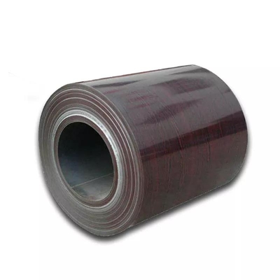 Atap Logam Prepainted Galvanized Steel Coil PPGI Coated Coil 600mm-1250mm