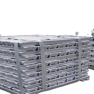 99,99% 99,9% Ingot Aluminium Murni Aluminium Metal Ingot Untuk Pembuatan Baja Metalurgi