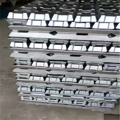 99,99% 99,9% Ingot Aluminium Murni Aluminium Metal Ingot Untuk Pembuatan Baja Metalurgi