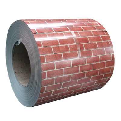 Lebar koil dilapisi PPGI 600mm-1250mmm Prepainted Galvanized Steel Coil untuk konstruksi
