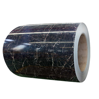 Lebar koil dilapisi PPGI 600mm-1250mmm Prepainted Galvanized Steel Coil untuk konstruksi