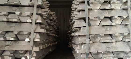 Kualitas Tinggi A7 Aluminium Ingot Aluminium Murni Ingot A8 Aluminium Untuk Dijual