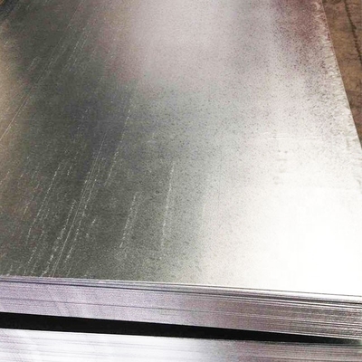 ASTM A283 Lembar Baja Galvanis Logam Z60 Z120 Plat Kualitas Baik