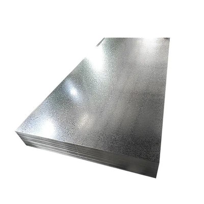 Pelat Baja Galvanis Hot Dip SPCC 0,55mm Seng Dilapisi Cold Rolled