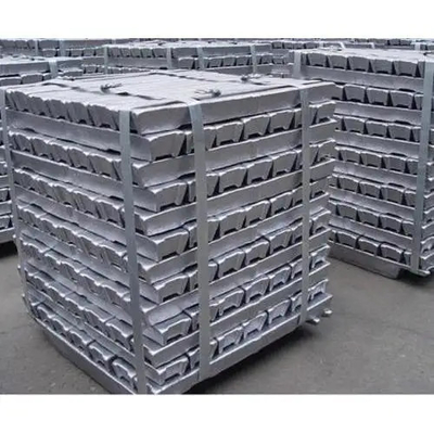 100mm Aluminium Murni Ingot Kemurnian Tinggi 99,5% 99,7% 99,9% Untuk Industri
